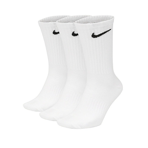 Мужские и женские носки Nike весна 2024, три пары носков до середины икры для спорта и отдыха SX7678-SX7677-100-010