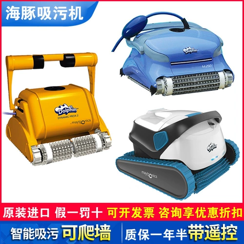 Бассейн, гигиенический пылесос, автоматический робот, дельфин, полностью автоматический