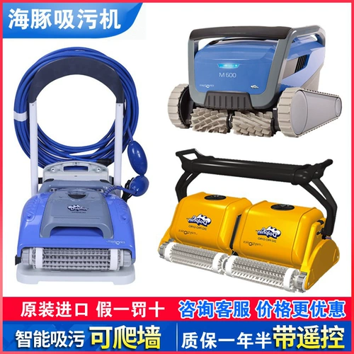 Бассейн, автоматический пылесос, оборудование с аксессуарами, дельфин, полностью автоматический