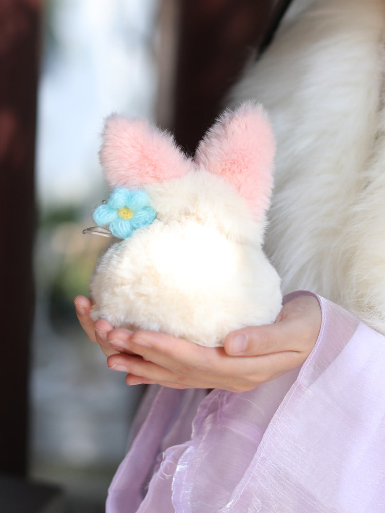 Mrs Jin original (Jade rabbit) Tang Po Zi cloth set Ancient style National wind hot water bag bag