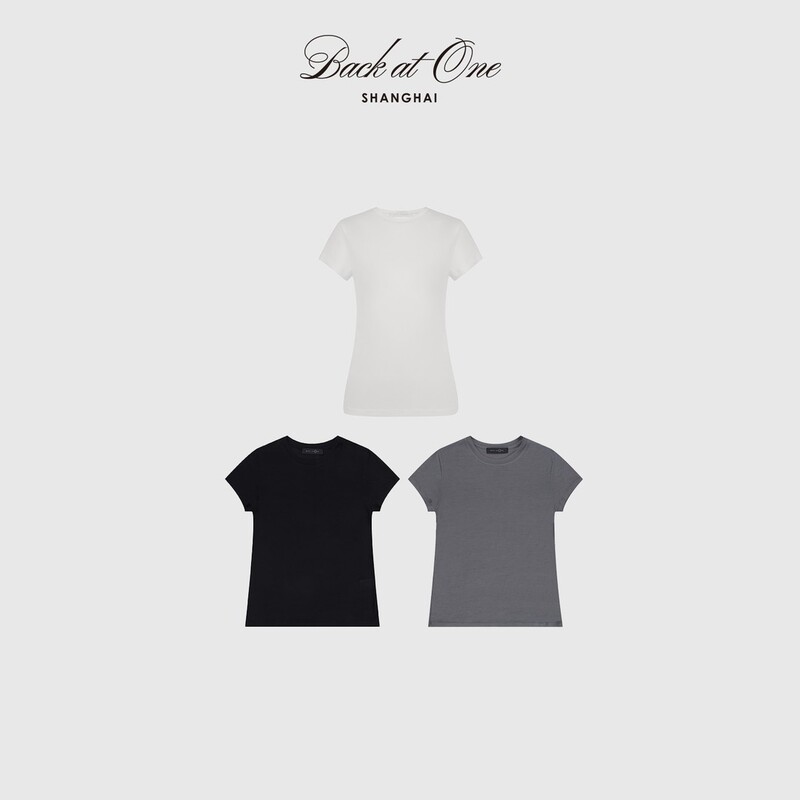 Backatone'Air t' Round Neck Lyocell Casual Style Lightweight and Cool Summer Versatile Short-Sleeved T-Shirt for Women Backatone'Air t' Round Neck Lyocell Casual Style Lightweight and Cool Summer Versatile Short-Sleeved T-Shirt for Women