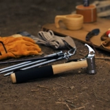 Дорожный универсальный молоток для кемпинга, нескользящая противоударная палатка из натурального дерева