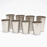 Портативный бокал из нержавеющей стали для кемпинга, нержавеющая сталь AISI 304
