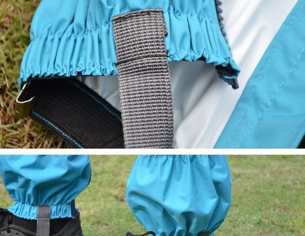 Lớp phủ tuyết ngoài trời không thấm nước và thoáng khí Trượt tuyết trên núi trượt tuyết che chân chống rắn cắn rắn Giữ ấm ủng cao su thấp cổ