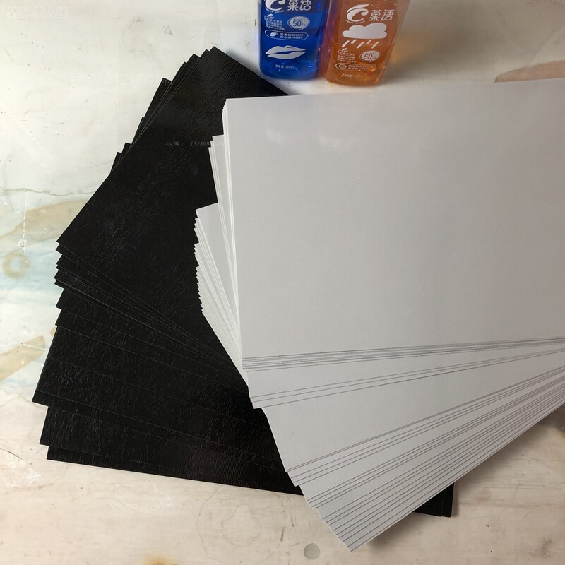 1.0mm Thick Adhesive Foam Pvc Board for Photo Albums and Recipe Pages, 8inch to 18inch Black and White Hardcover Book Cardstock 1.0mm Thick Adhesive Foam Pvc Board for Photo Albums and Recipe Pages, 8inch to 18inch Black and White Hardcover Book Cardstock