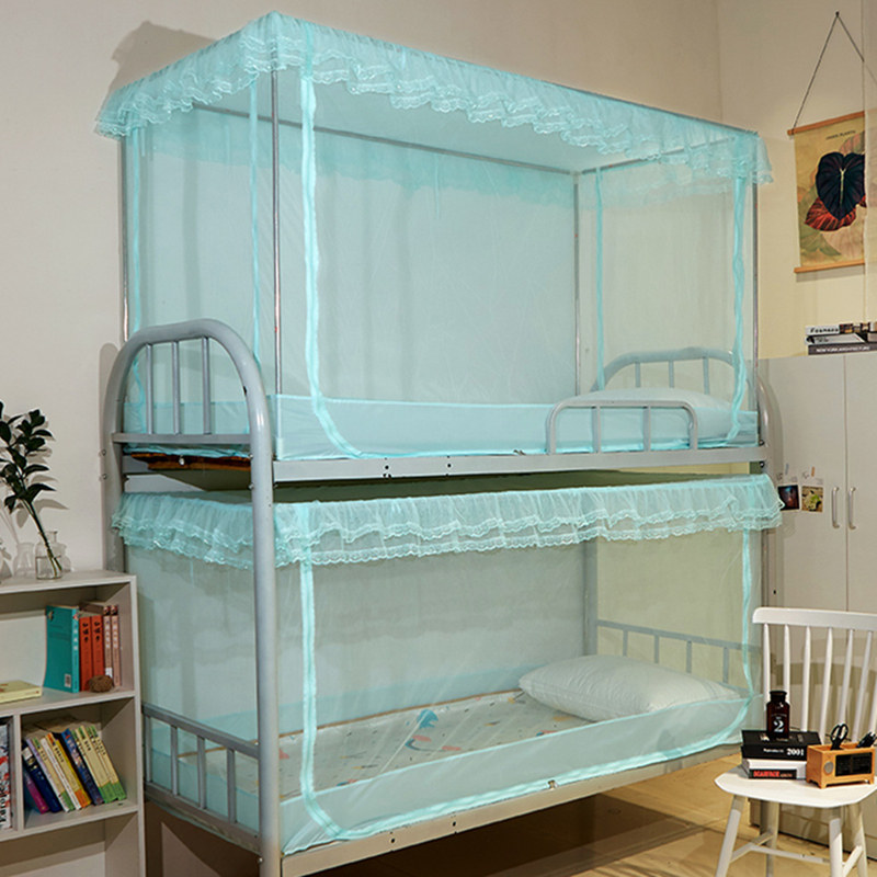 Mosquito net Bunk bed in Student dormitory 0 9m1 0m bed 1 2 Mother bed Children's bed Double bed Single bed