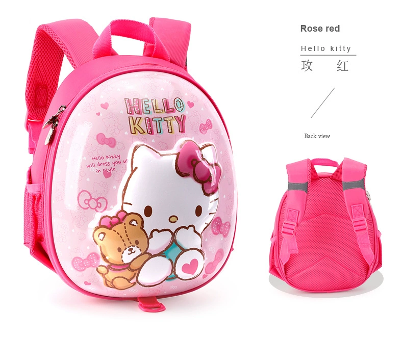 Ba lô mẫu giáo Hellokitty bé gái 3-6 tuổi chống trẻ mẫu giáo ba lô trẻ em - Túi bé / Ba lô / Hành lý cặp trẻ em