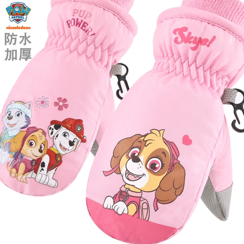 Детские лыжные удерживающие тепло водонепроницаемые дорожные ветрозащитные перчатки для раннего возраста, для игры в снежки