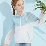 Тонкий солнцезащитный крем, тонкая летняя одежда для защиты от солнца, дышащий детский шелковый кардиган, новая коллекция, подходит для подростков