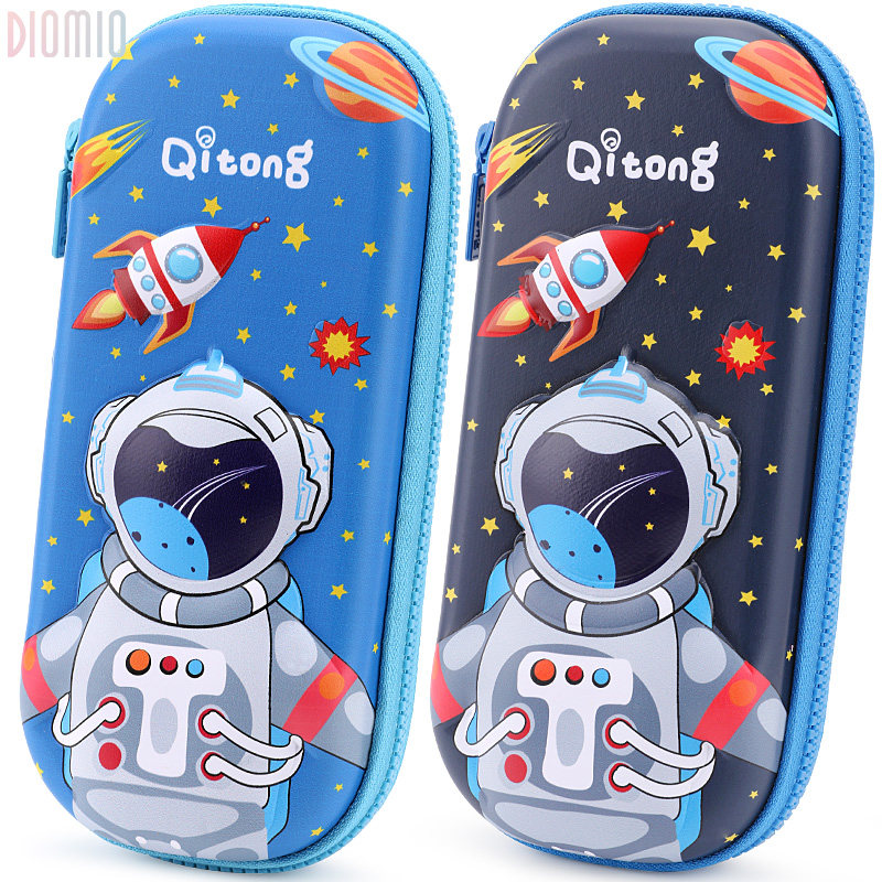 Children Pen Bag Elementary School Children Kindergarten Lead Pencil Case Boy Cartoon Multifunction Creative Waterproof Large Capacity Pencil Case