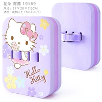 Сзади беленая KT кошачий цветок фиолетовый 19169