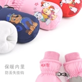 Детские лыжные удерживающие тепло водонепроницаемые дорожные ветрозащитные перчатки для раннего возраста, для игры в снежки