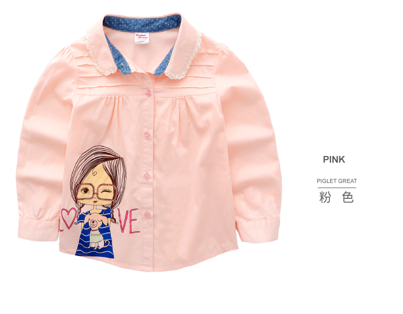 Chemise fille XZXDD à manche longue - Ref 2086186 Image 20