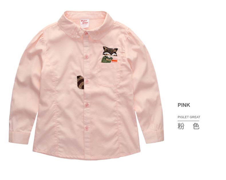 Chemise fille XZXDD à manche longue - Ref 2086116 Image 14