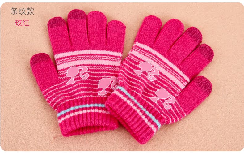 Gants pour fille BARBIE en acrylique - Ref 2149641 Image 18