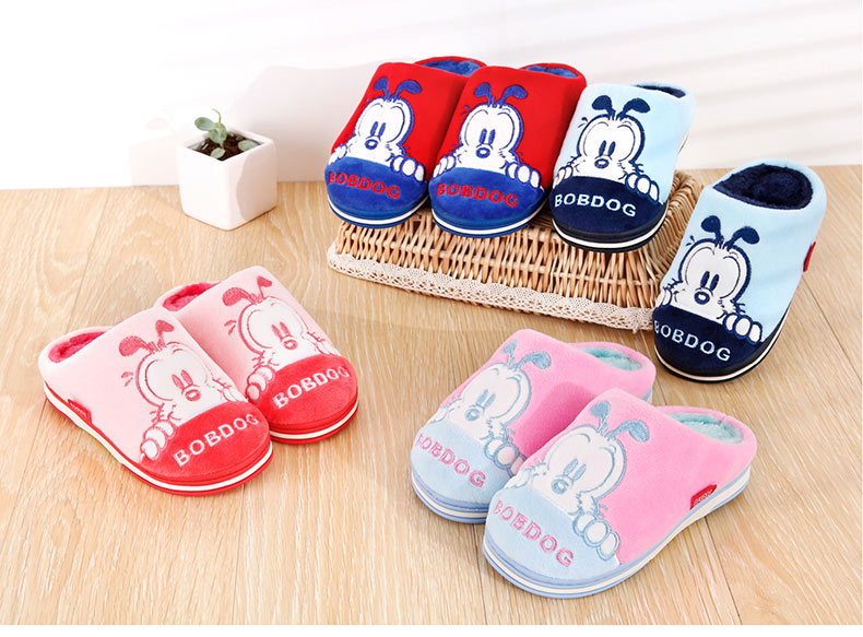 Pantoufles enfants en suède BOBDOG pour hiver - Ref 1015228 Image 7