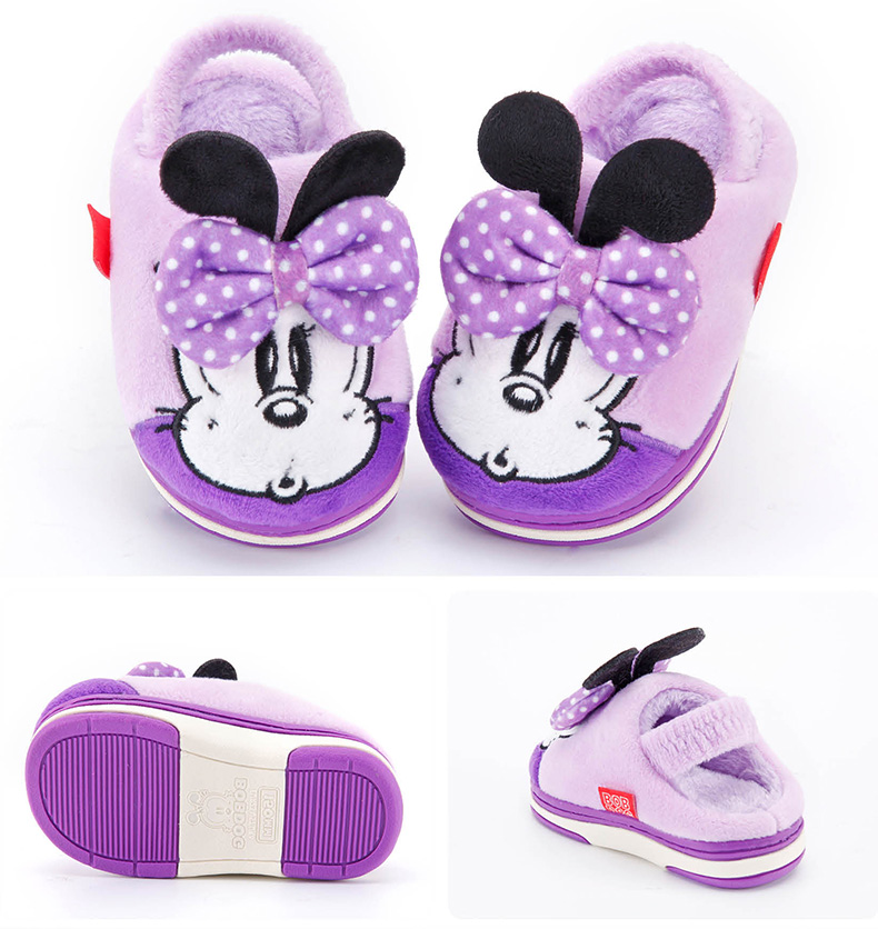 Chaussons enfants en suède BOBDOG pour hiver - semelle autre - Ref 1032317 Image 24