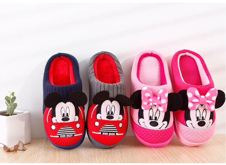Chaussons enfants en autre DISNEY pour hiver - semelle autre - Ref 1034123 Image 17