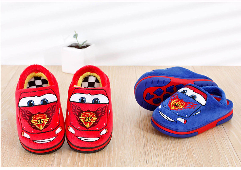 Pantoufles enfants en suède DISNEY pour hiver - semelle autre - Ref 1032632 Image 14