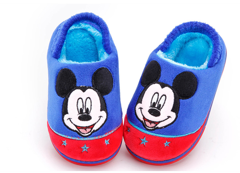 Chaussons enfants en suède DISNEY pour hiver - semelle autre - Ref 1012315 Image 21