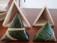 Артефакты бао Zongzi из Гуанси Дангзи Семейство Кристалл Модельные инструменты бизнес -фермеры Бао Фермеры Треугольник