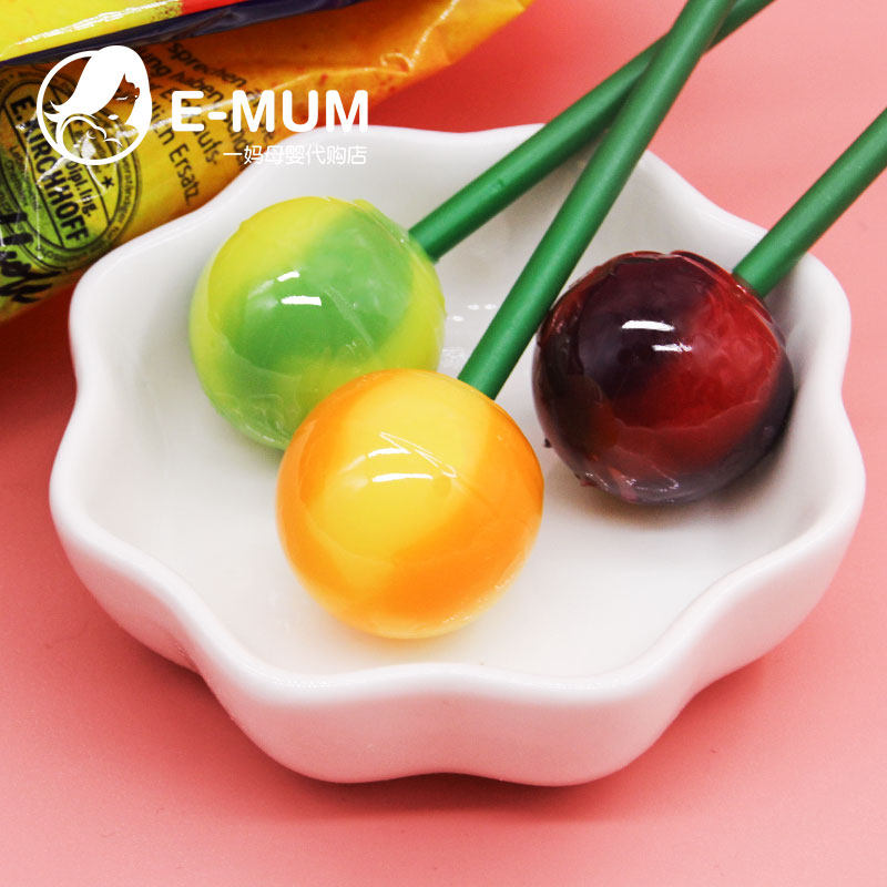 Germany Erbao sugar nimm2 imported baby snack lollipop tooth decay prevention Baby children without additives 1-2-3 years old