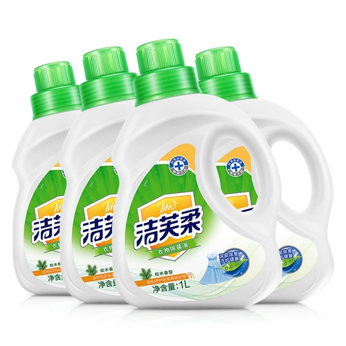 Jiefu Soft Clothing Degradation Раствор 1L4 Бутылка дома прачечная и нижнее белье, детская одежда для сосны