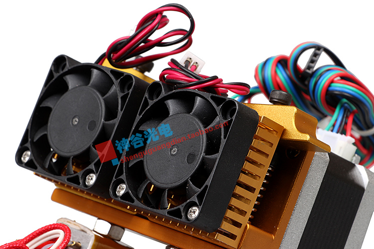Phụ kiện máy in 3d MK8 vòi phun đôi máy ép đùn tầm ngắn kit tiêu hao 1,75mm