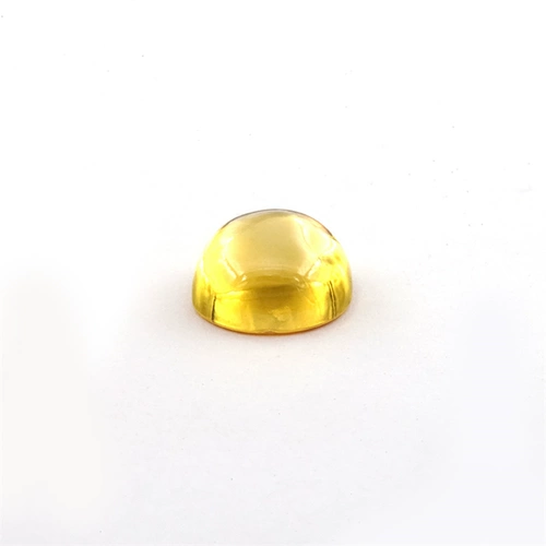 Желтое синтезированное ювелирное украшение, драгоценный камень для кольца, инкрустация камня, 6mm, 11mm