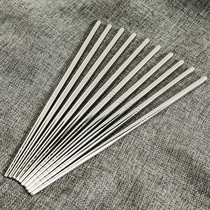Export Order Kitchen Home Daily Non-slip Japan-South Korea Style Sanitary Hollow Metal Insulation 304 Stainless Steel Chopsticks