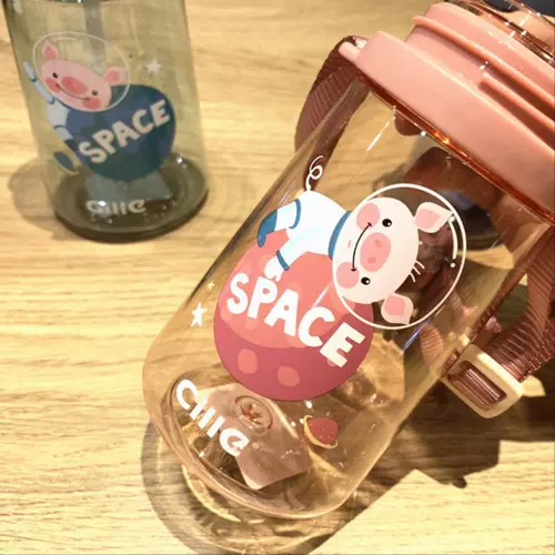 Детская мультяшная чайная чашка для друга, трубочка