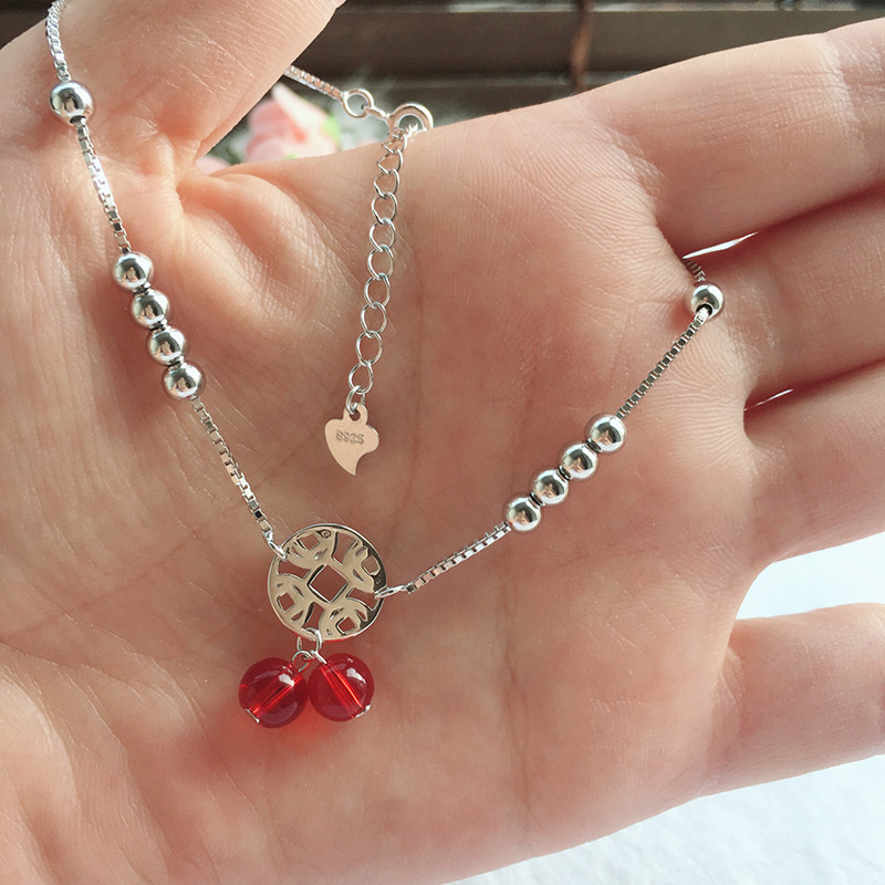 Bracelet de cheville Femme OTHER   en Argenterie - Ref 3104381 Image 3