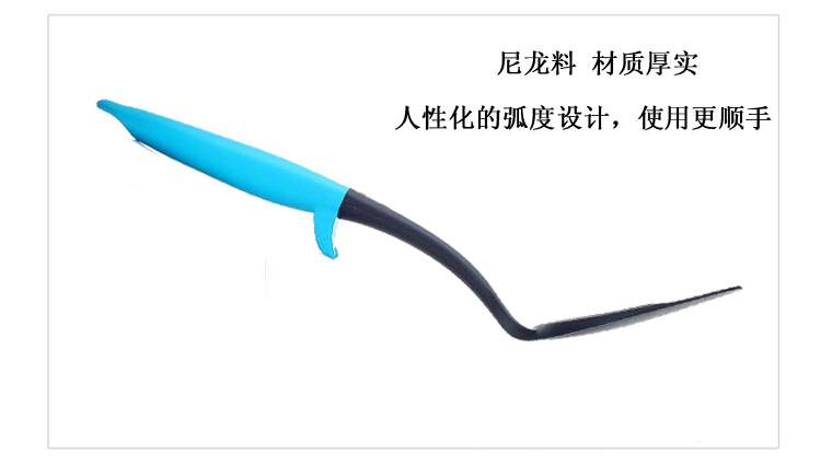 FAKMAN FACKELMANN màu sắc xử lý thìa nylon không dính đặc biệt xẻng 5035181 dụng cụ nhà bếp thìa - Phòng bếp kệ đựng gia vị treo tường