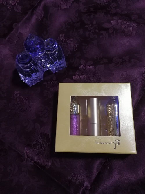 Whoo After Gong Chen Beauty Lip Care Series 3 Piece Set 9g R13 Lip Gloss + 13th Lipstick + Lip Balm son dưỡng dhc có màu