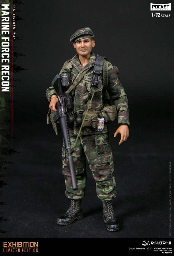 DAMTOYS Marine Force Recon in Vietnam 1/12 WF2019 Action Figure NO