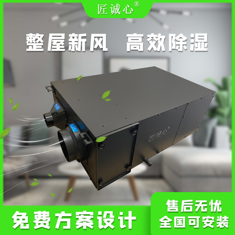 Craftsmanship fresh air system home dehumidification all-in-one machine basement commercial pipeline central ceiling one machine dual-purpose