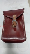 Artificial leather sewn with bag parts bag