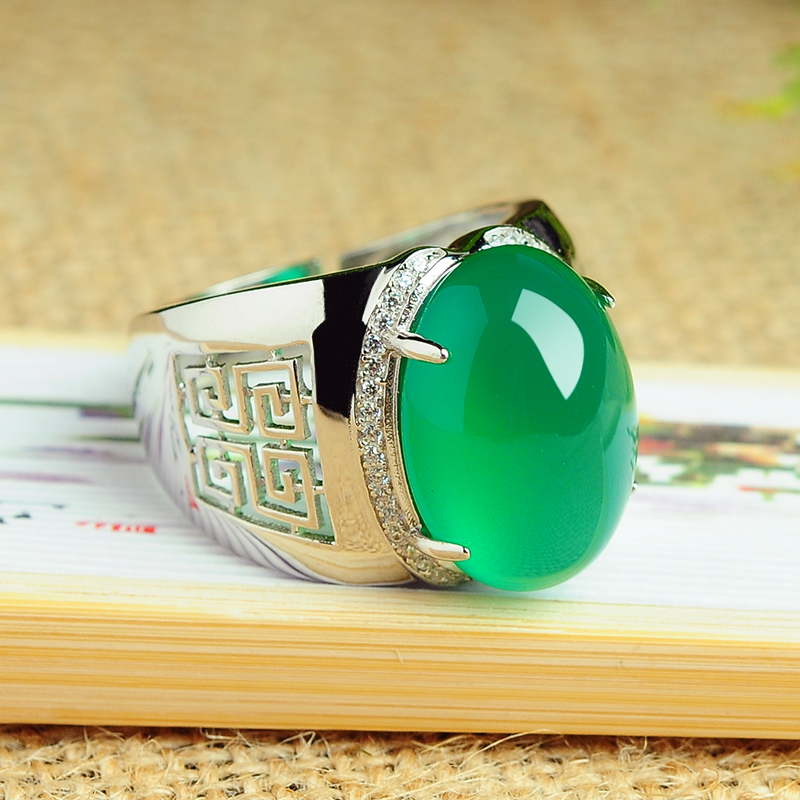 Bague homme OTHER   en Cristal naturel pierre semi-precieuse - Ref 3089113 Image 3