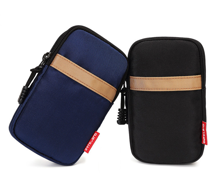 Mới 5,5 inch 6 inch túi điện thoại di động thời trang túi người đàn ông chạy cổ tay túi thay đổi người đàn ông mặc túi vành đai táo túi đeo chéo