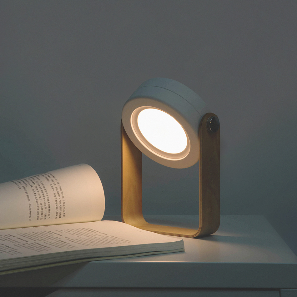 Creative Charging Lantern Warm Light Little Night Light Folding Book Light Bedroom Bedside Headboard Reading Lamp Shake-up Net Red Teenage Hearts-Taobao