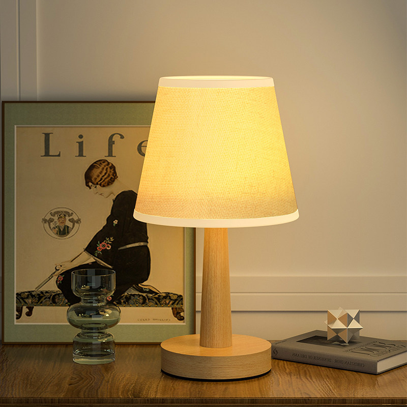 Minimalist night light led plug radio light ins creative atmosphere decoration bedroom bedside lamp baby feeding sleep light