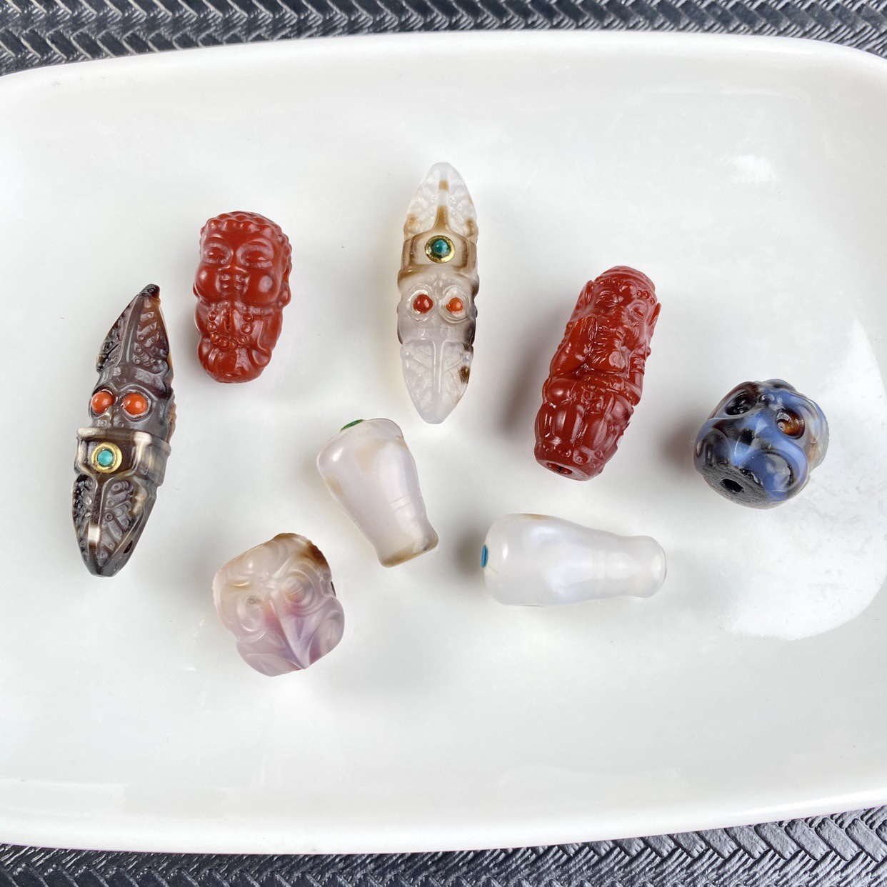 MOMO瑪瑙　如意天珠　8-55 MOMO様専用瑪瑙 如意天珠 8-55