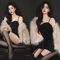 Куртка, платье-комбинация, носки