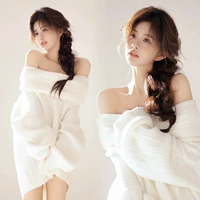 Свитер, открытые плечи