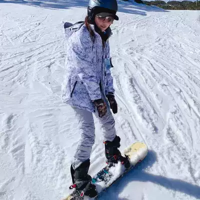 2020 new ski suit set for men and women couples veneer double board ski clothes waterproof thickened warm