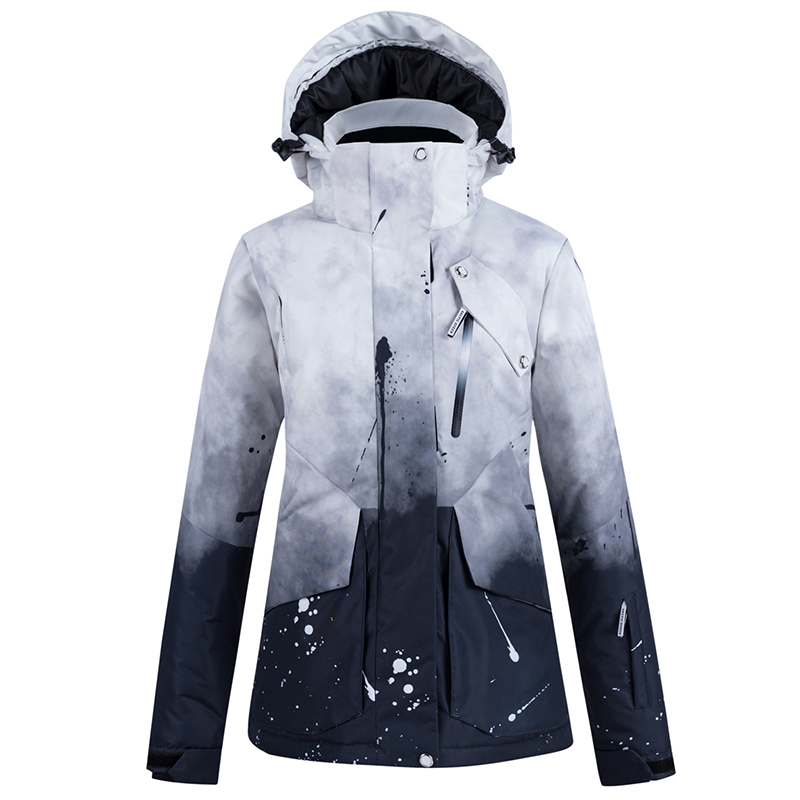 Ski clothes for women outdoor ski clothes for wind and waterproof and warm and thick winter snowtownship tourist suit