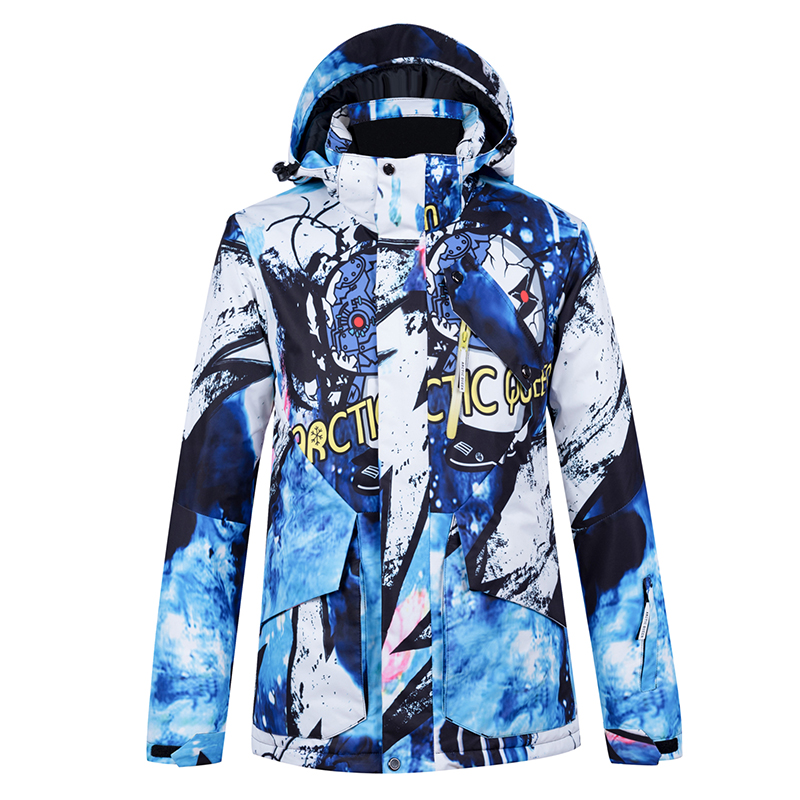 Snowboard suit men's winter outdoor windproof waterproof warm thickened ski suit snow country travel snow suit