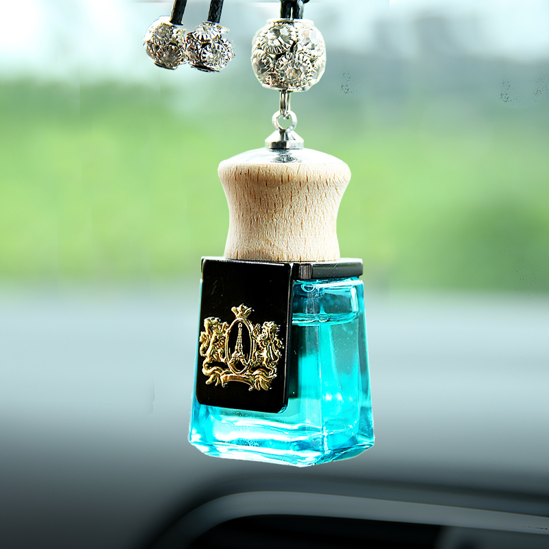 Car Perfume Pendant Persistent Light Incense Car Hanging Perfume Aroma Freshener Interior Decoration Pendant Ancient Dragon and Men