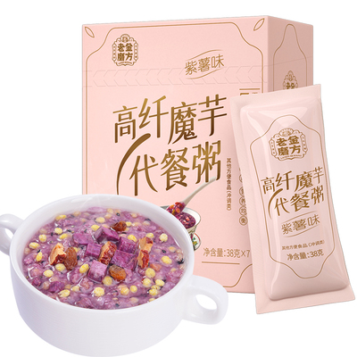老金磨方高纤魔芋代餐粥
