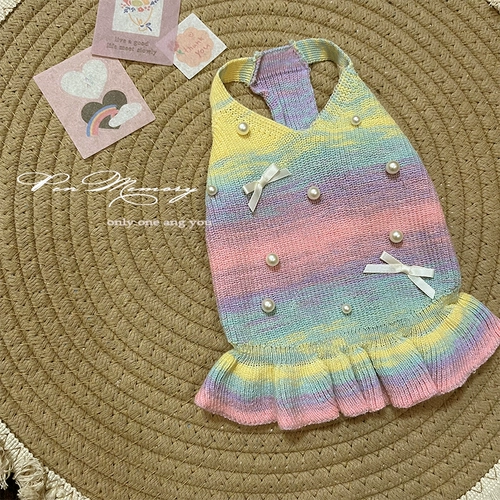 Брендовое летнее платье без рукавов, юбка, трикотажный свитер, в стиле Шанель, градиент